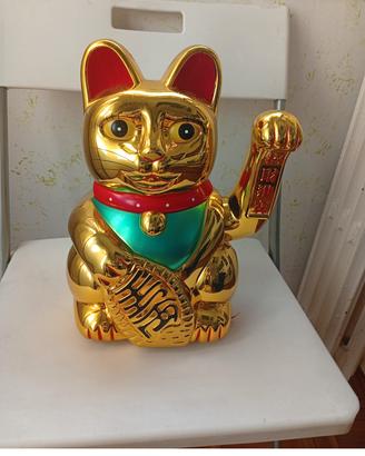 Gatto cinese portafortuna-soldi