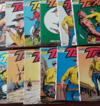 Fumetti TEX Ristampa del1988 dà in.43 al 95
