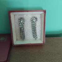 Orecchini a Clip Vintage Swarovski - Cristallo