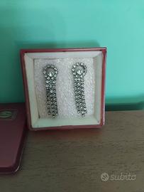 Orecchini a Clip Vintage Swarovski - Cristallo