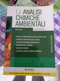Biagio Gianni Le analisi chimiche ambientali