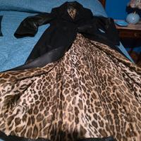 cappotto lungo in morbida pelle