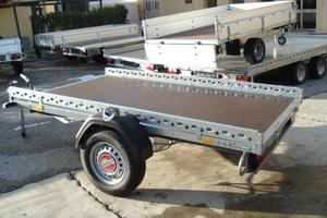 Carrello 300x153 cm pianale con realing