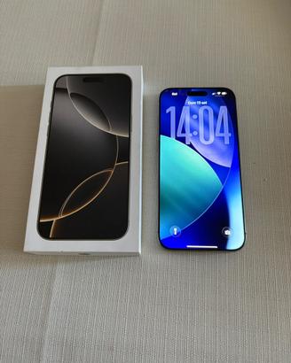 Iphone 16 Pro max 256GB titanio naturale