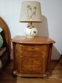 Comodino multistrato legno