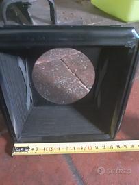 Soffietto in pelle fotocamera.