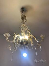 Lampadario vetro di Murano
