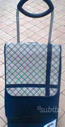 Carrello spesa trolley GIMI e valige trolley