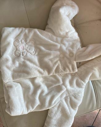 Pelliccetta eco bimba 6 mesi