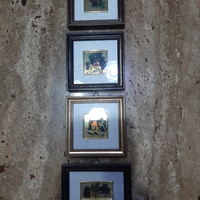 Collezione quadri su lamina d'oro