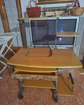 scrivania pc scrittoio 100 cm 1 metro