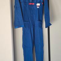 Tuta da lavoro blu CBF tg 52. Nuova