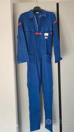 Tuta da lavoro blu CBF tg 52. Nuova