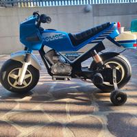 Moto della  polizia