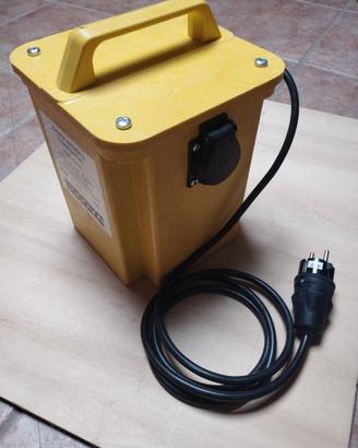 Trasformatore di sicurezza 230Vac 16A