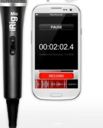 iRig mic microfono apple