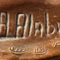 Piatti bassorilievo in lamina argento 925