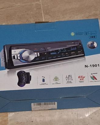 AUTORADIO BLUETOOTH  CON TELECOMANDO 