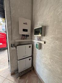 10kw fotovoltaico kit accumulo litio 6kw impianto