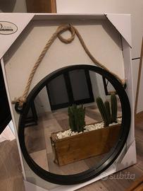 Specchio da parete stile industrial