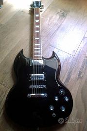 Chitarra elettrica SG nera