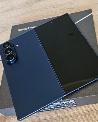 samsung z fold 7 blu da 256gb con accessori