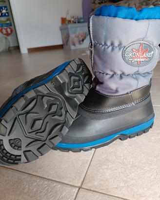 scarponcini montagna neve