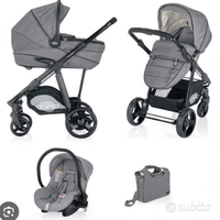 Trio passeggino completo BREVI OVO PREMIUM + STAND