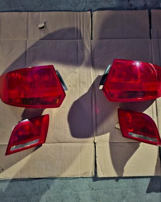 Kit completo di fari posteriori Audi A3 8P 