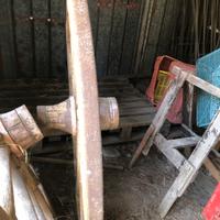 Ruote per carro vintage.