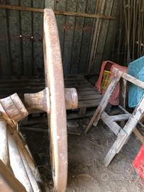 Ruote per carro vintage.