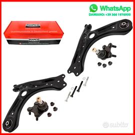 Kit 4 Bracci Anteriori Rinforzati AUDI A1 VW POLO