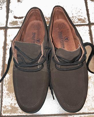 Scarpe Valleverde Donna Vera Pelle Marrone num 38