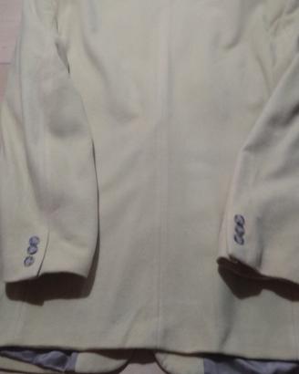 Giacca uomo colore giallo in panno