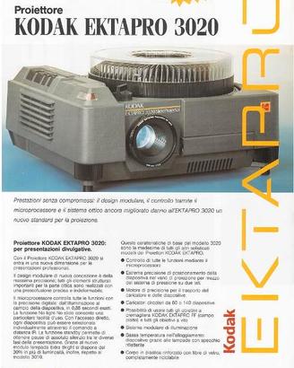 Depliant KODAK EKTAPRO VINTAGE