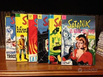 Fumetti di kriminal,satanik