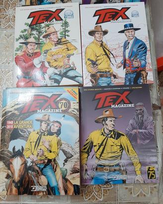 TEX MAGAZINE DALL'ANNO 2016 ALL'ANNO 2023