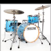 Batteria acustica tamburo volume