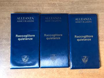 Raccoglitore quietanze alleanza assicurazioni