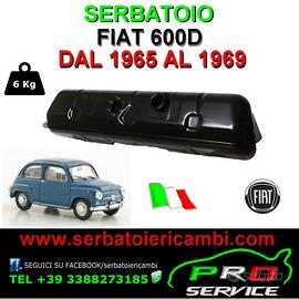 Serbatoio benzina Fiat 500 Abarth nuovo.