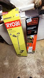 Tagliabordi black Decker e Ryobi