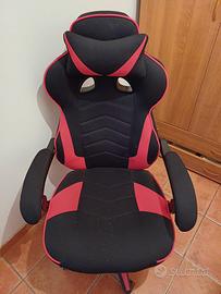 sedia gaming siderno come nuova 