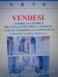 fabbricato storico CAPACCIO CAPOLUOGO