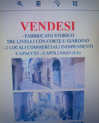 fabbricato storico CAPACCIO CAPOLUOGO
