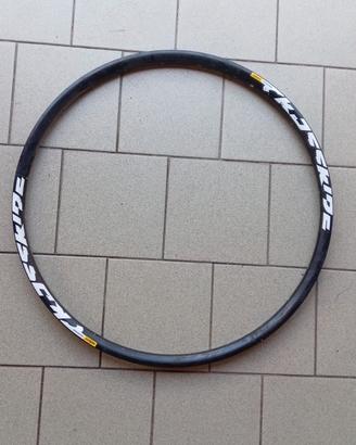 2 cerchi ruota mtb 24 fori mavic crossride 27.5 "