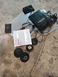 materiale stereo car auto