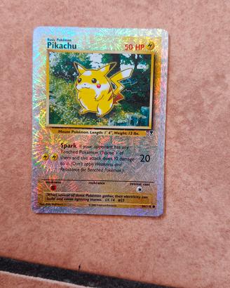 carta rara pikachu 