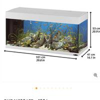 Acquario Dubai Ferplast 190 litri