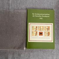 Libretto francobolli Germania+Berlino 1982