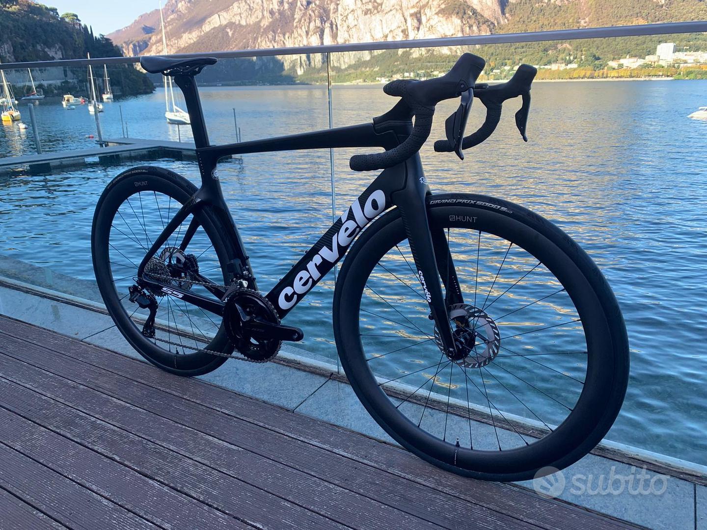 Subito Rush Cycle Cervelo S5 tg 56 105 Di2 e ruote Hunt